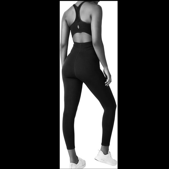 Free People Onesie Sport Mesh Cutout Neck&Back NWT - Picture 3 of 8
